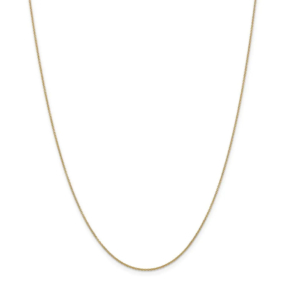 14k Yellow Gold #1 Bowling with Ball and Pins Necklace