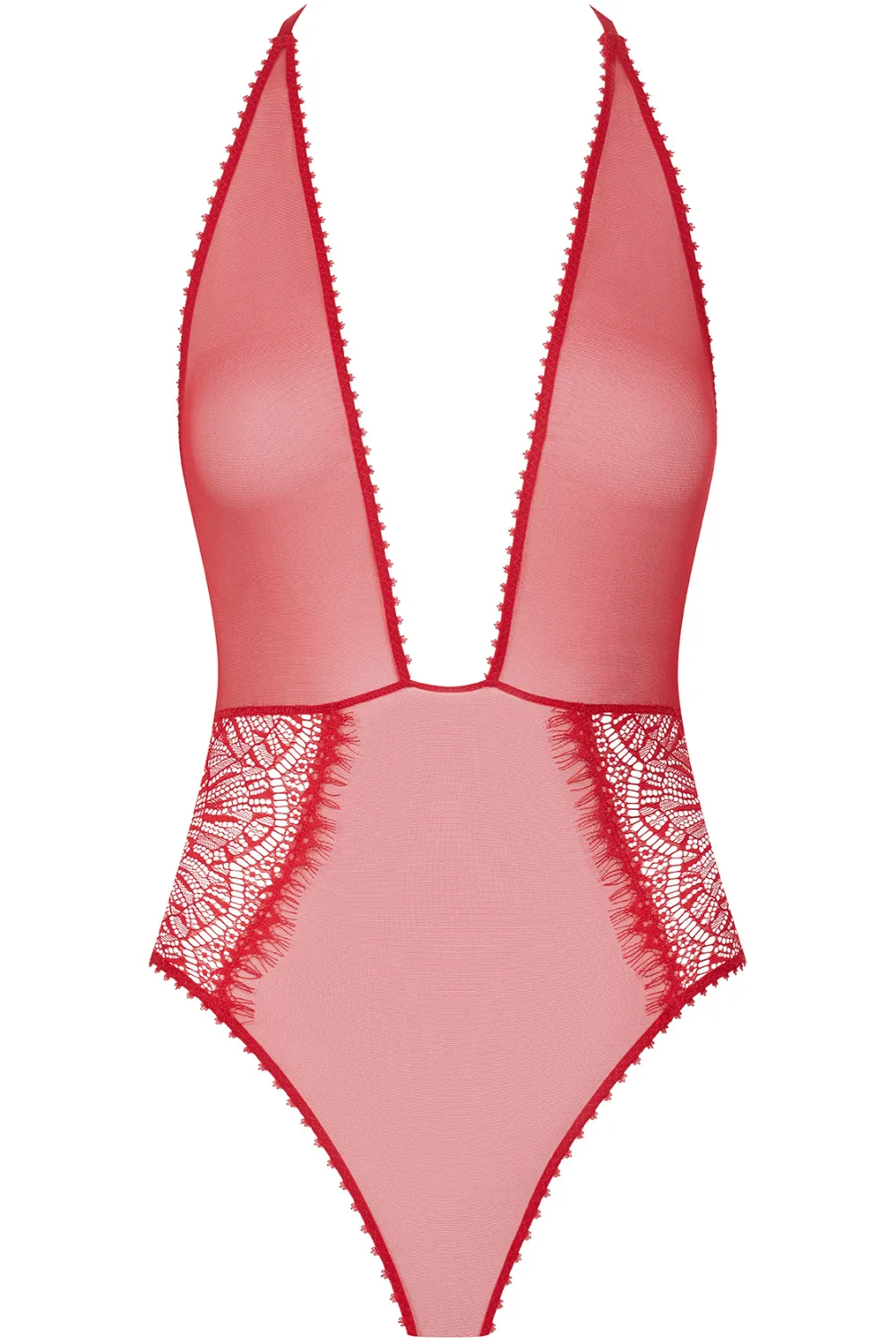 Accroche Coeur Thong Bodysuit