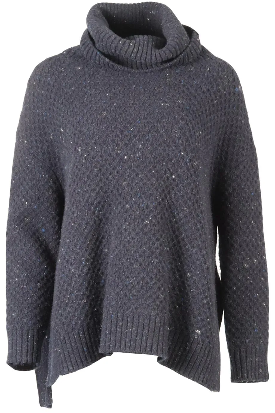 ADAM LIPPES WOOL AND CASHMERE TURTLENECK SWEATER SMALL