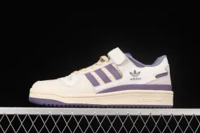 Adidas Forum 84 Low Team College Purple Cream Footwear White GX4535