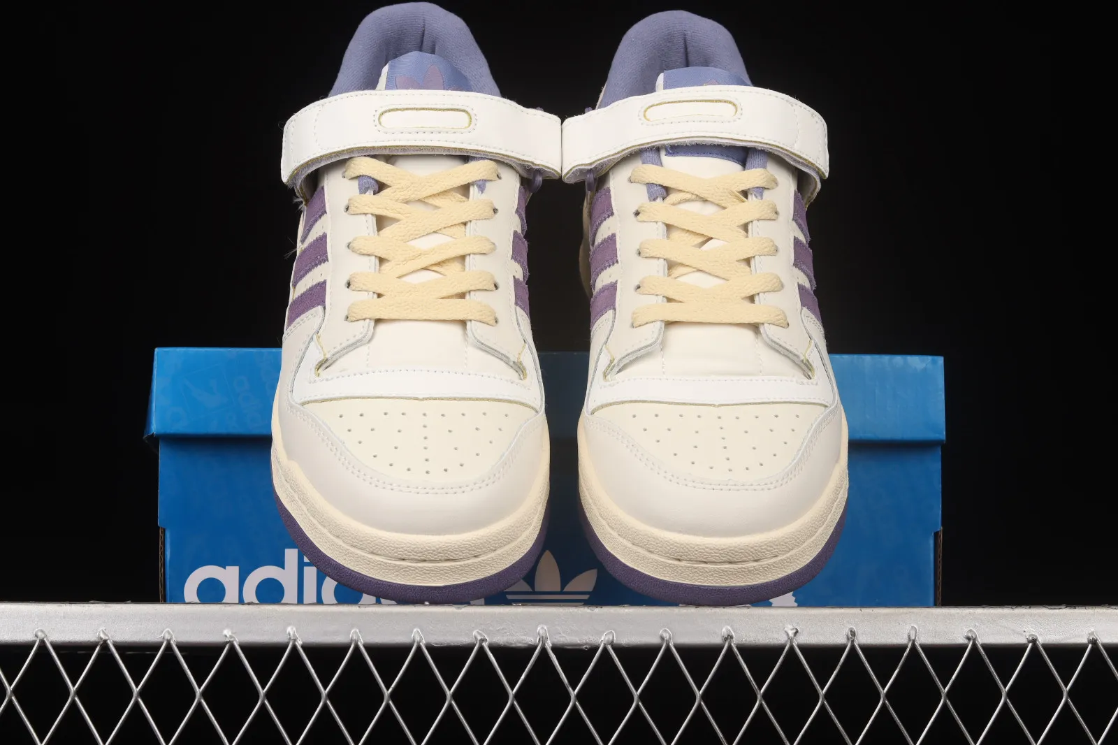 Adidas Forum 84 Low Team College Purple Cream Footwear White GX4535