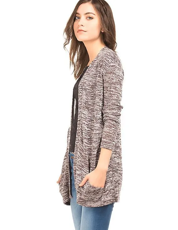 Aeropostale Marled Knit Shrug