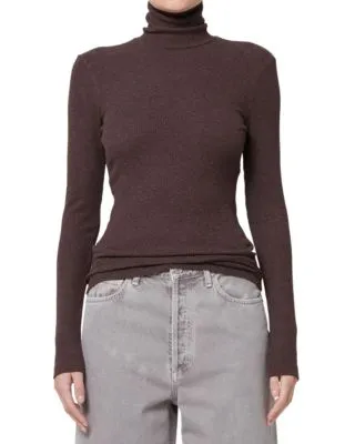 Agolde Pascale Turtleneck Top