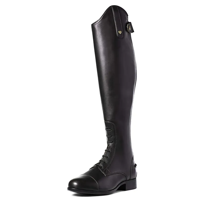 Ariat Women's Heritage Contour II Field Zip Tall Riding Boot - Black