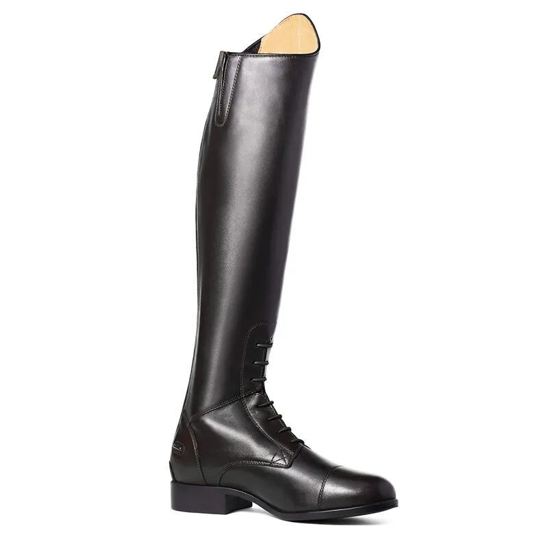 Ariat Women's Heritage Contour II Field Zip Tall Riding Boot - Black