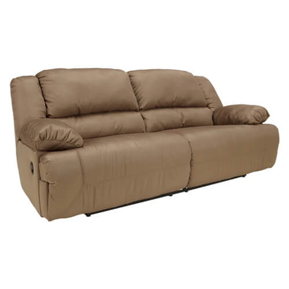 Ashley Signature Design 5780281 Hogan Mocha Reclining Sofa - OPEN BOX | Electronic Express