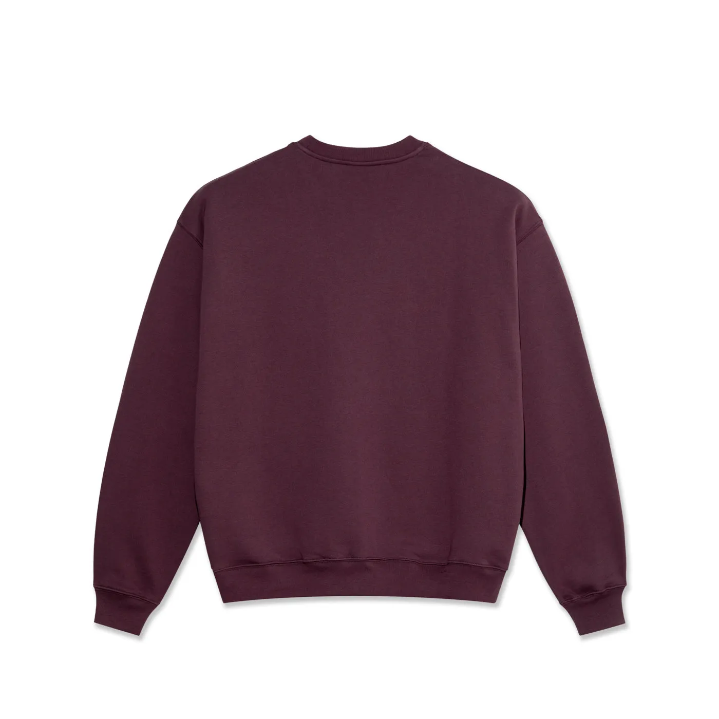 Atlas Monogram Crewneck (Plum)