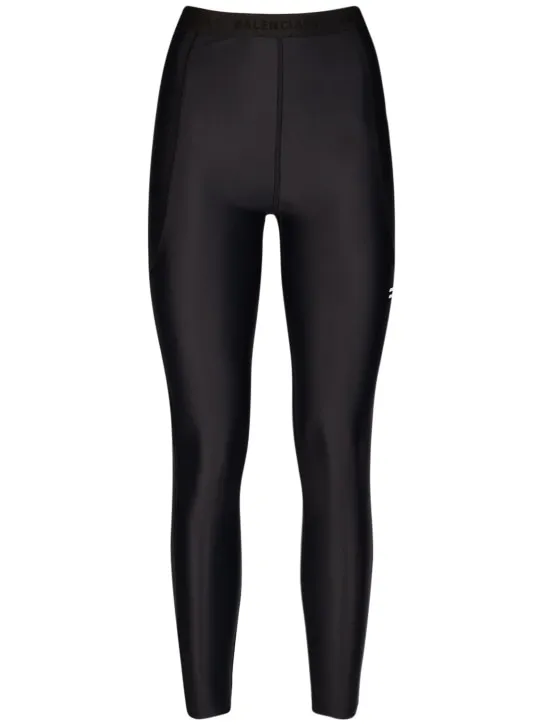 Balenciaga   Stretch tech jersey leggings 