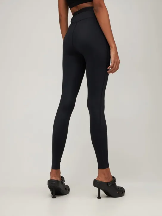 Balenciaga   Stretch tech jersey leggings 