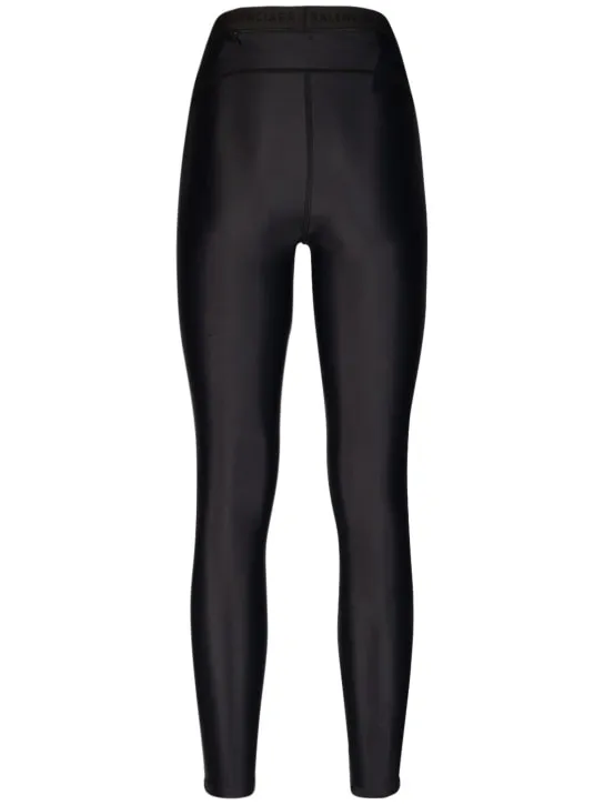 Balenciaga   Stretch tech jersey leggings 