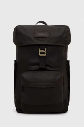 Barbour backpack Essential Wax Backpack black color UBA0570