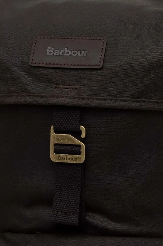 Barbour backpack Essential Wax Backpack black color UBA0570