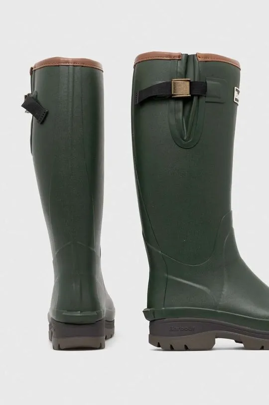 Barbour wellingtons Tempest men's green color MRF0016OL51