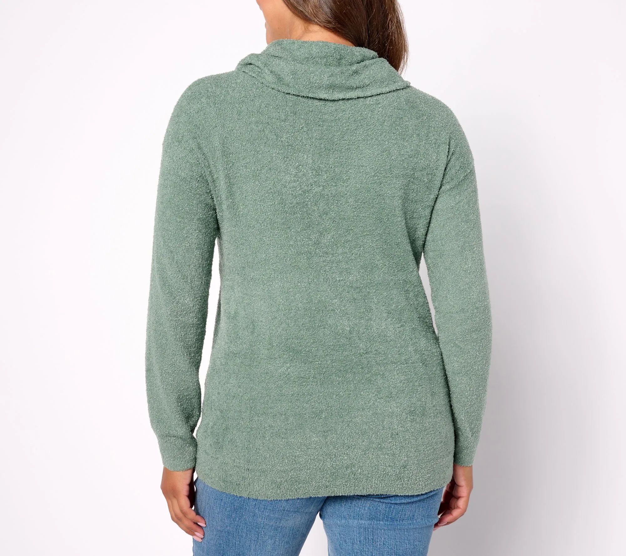 Barefoot Dreams CozyChic Lite Cowlneck Pullover