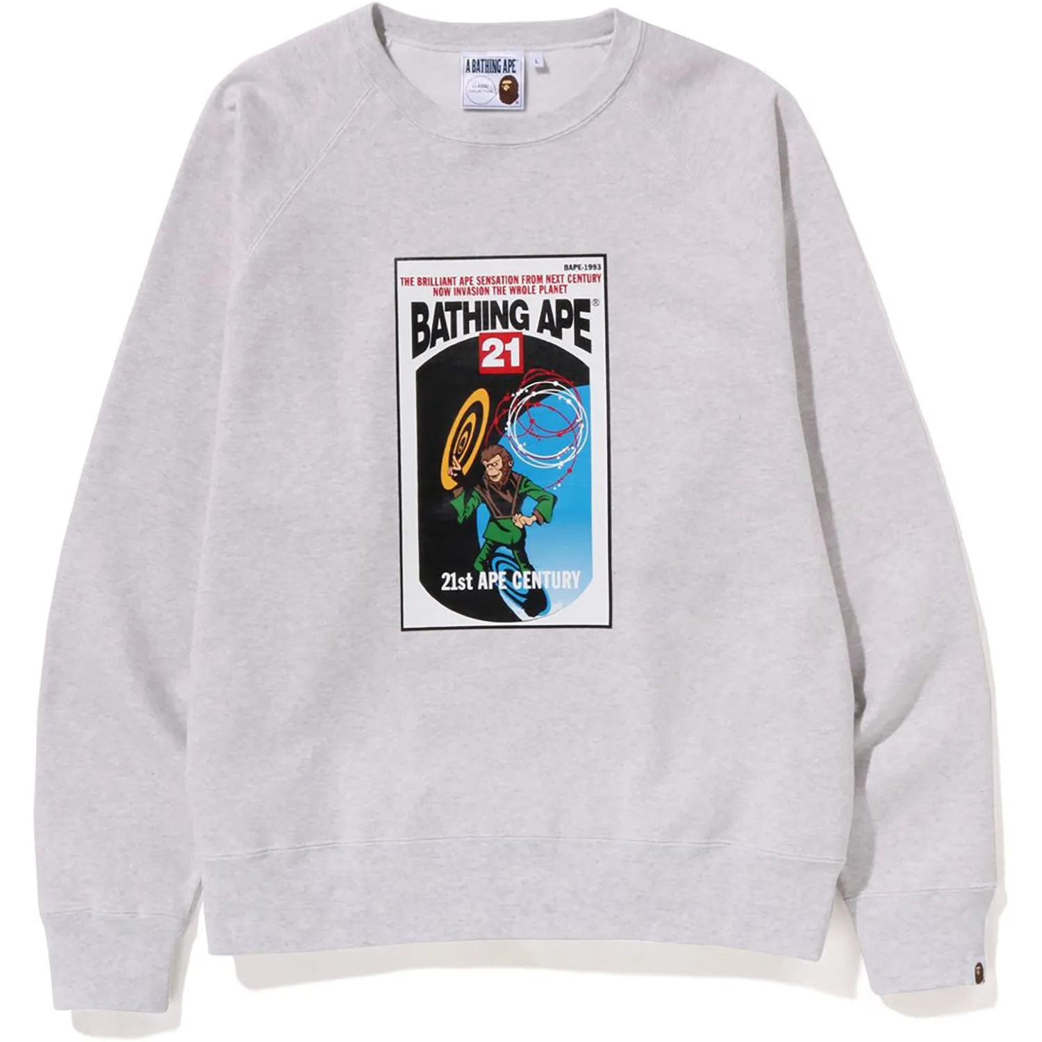 BATHING APE RELAXED FIT CREWNECK MENS