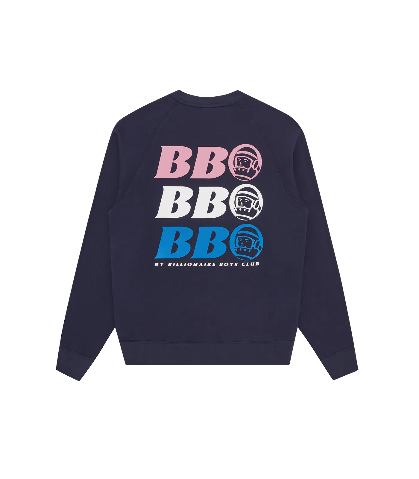 BB ASTRO REPEAT LOGO CREWNECK - NAVY