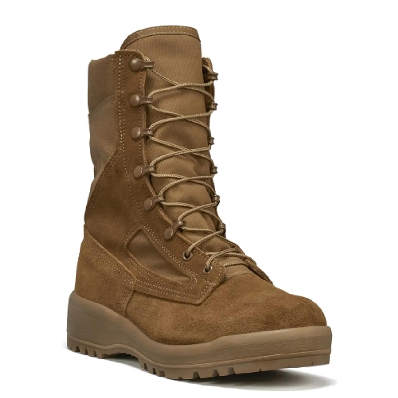 Belleville C390 Hot Weather Combat Boot Coyote Brown AR 670-1 Compliant USA Made