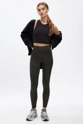 Black High Rise Glitter Leggings