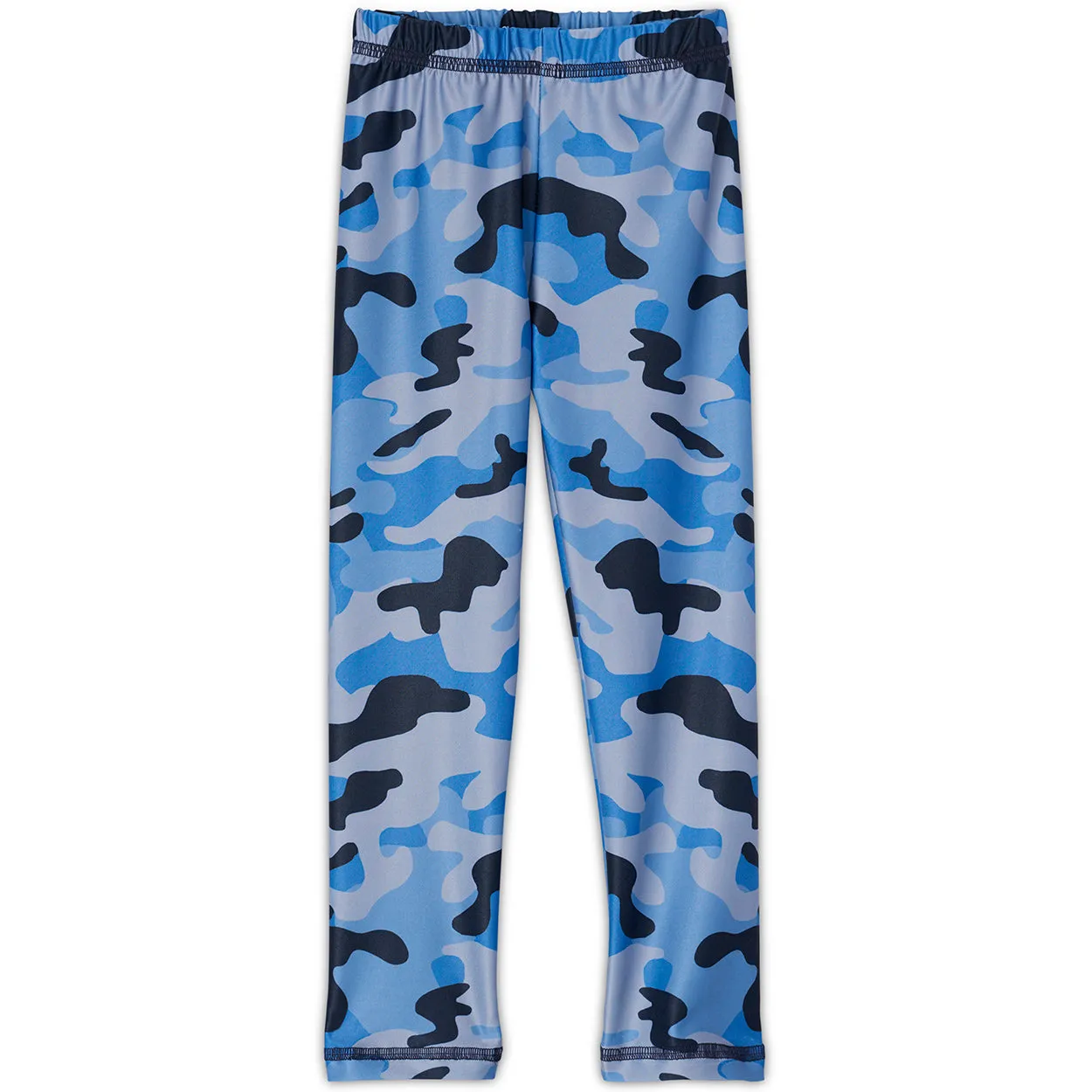 Blue Camo Leggings UPF 50+