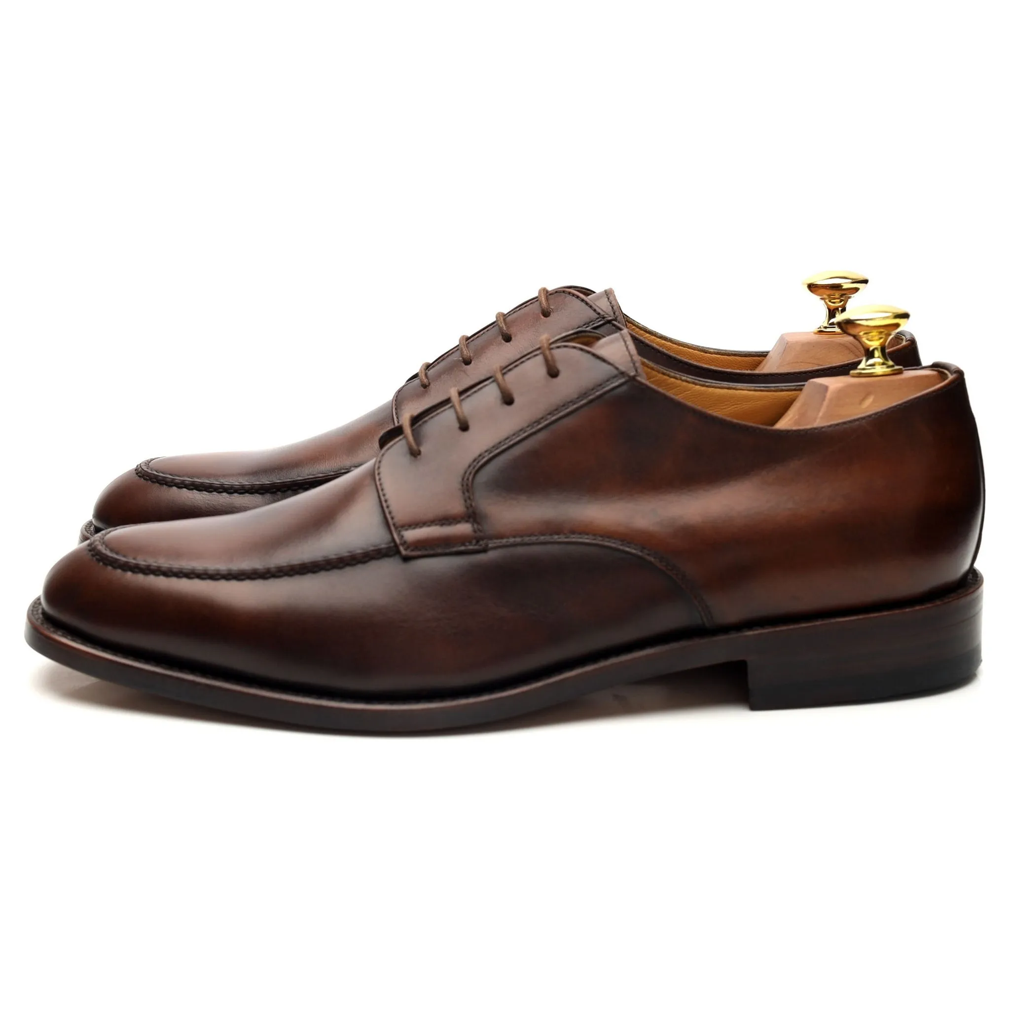 Brown Leather Derby UK 9