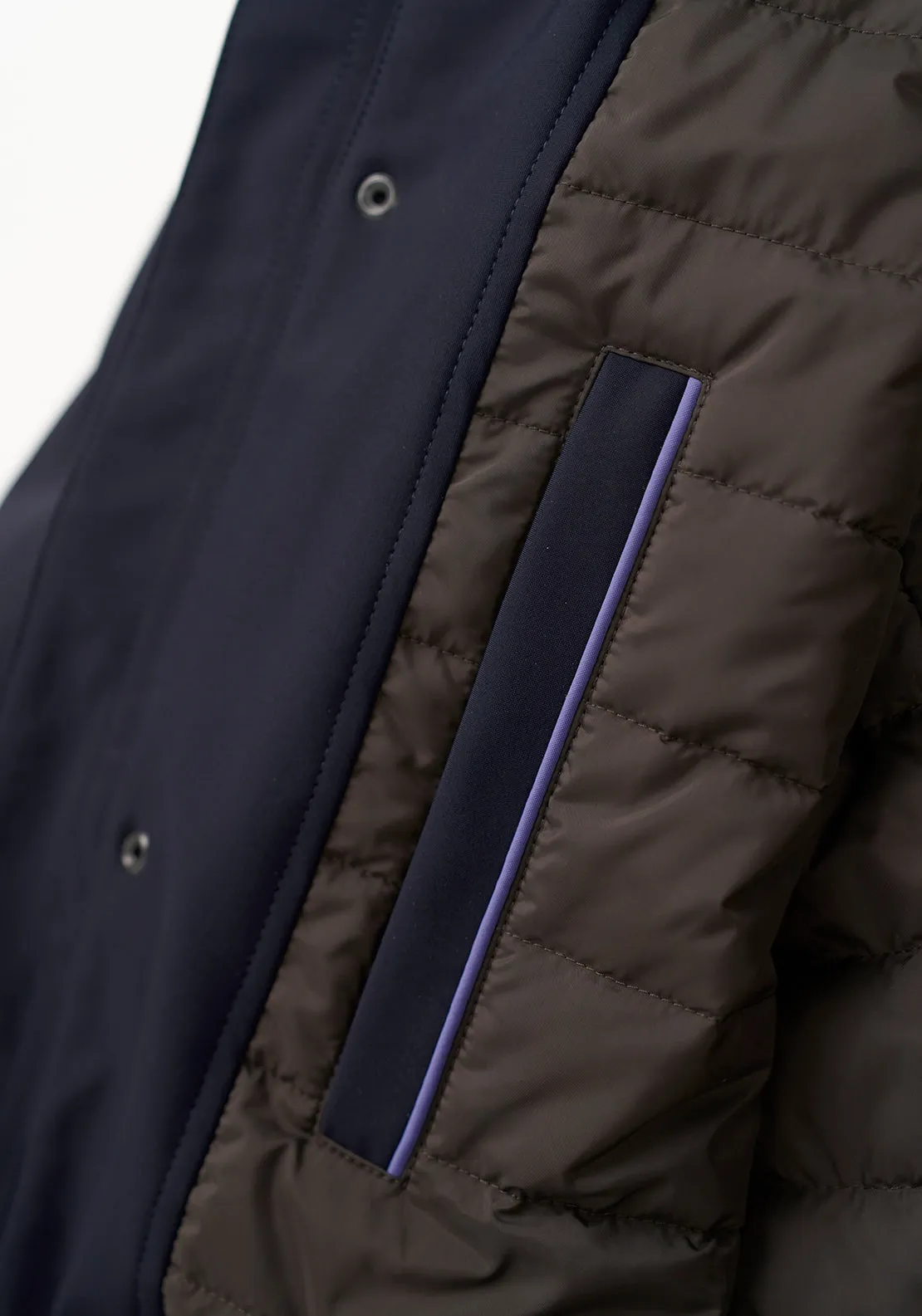 Bugatti Water Repellent Overcoat, Navy