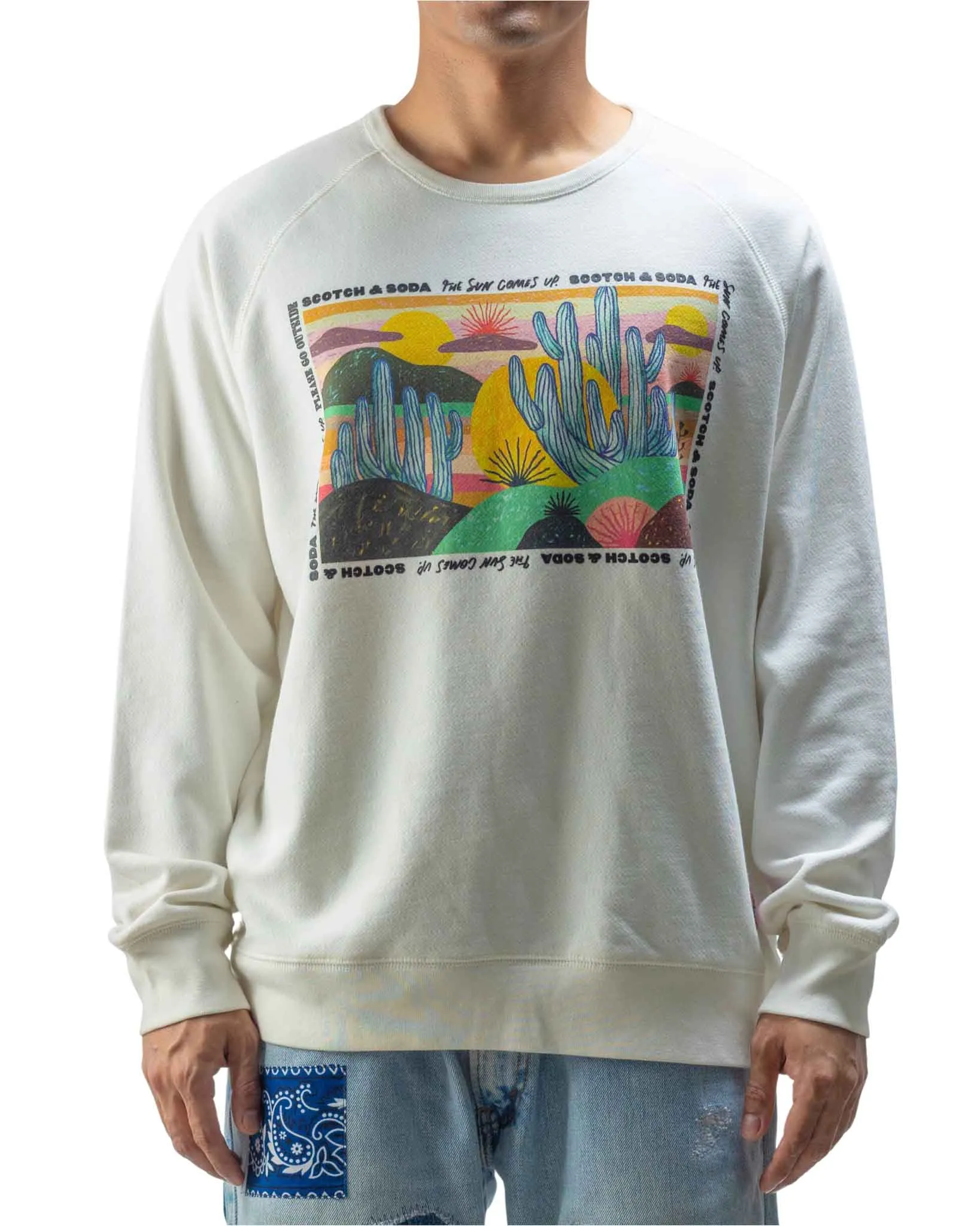 CERTIFIED THRIFT  SCOTCH N SODA CREWNECK