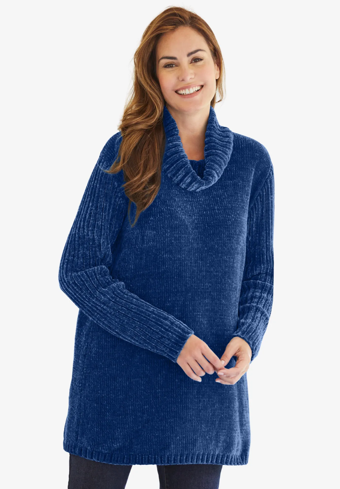 Chenille Cowlneck