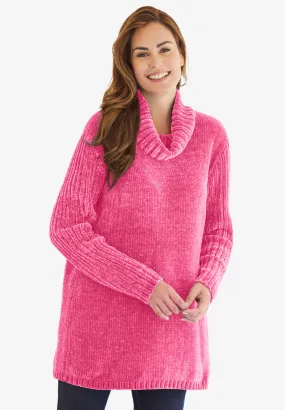 Chenille Cowlneck