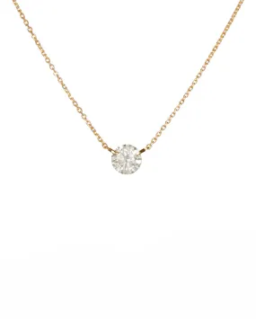 Collette Diamond Solitair Necklace