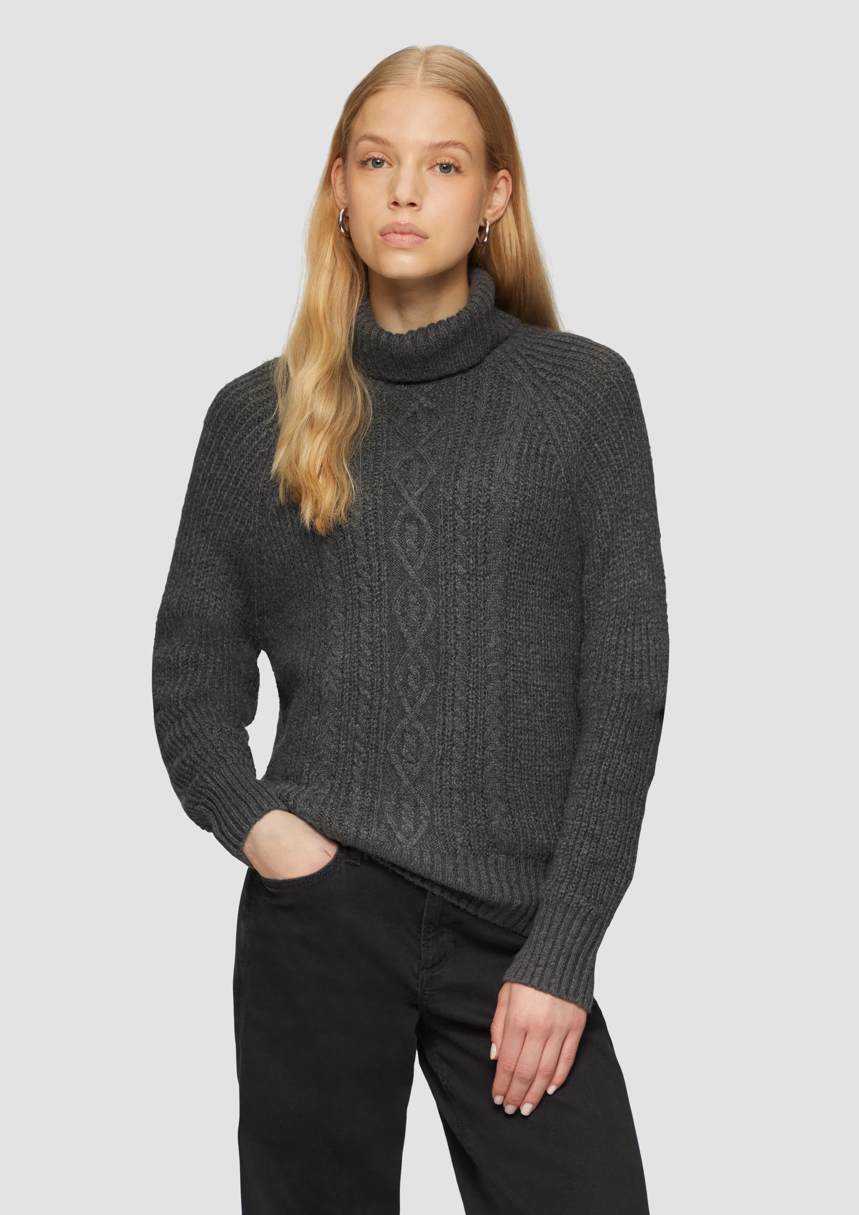 Cosy cable knit jumper