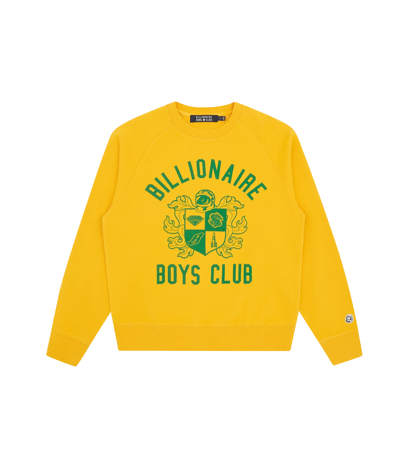 CREST LOGO CREWNECK - YELLOW