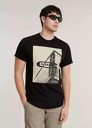 Crew Neck Printed T-Shirt by G-Star RAW | Look Again