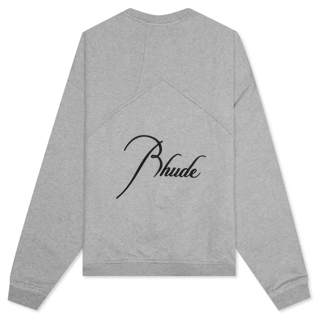 Crewneck - Heather Grey