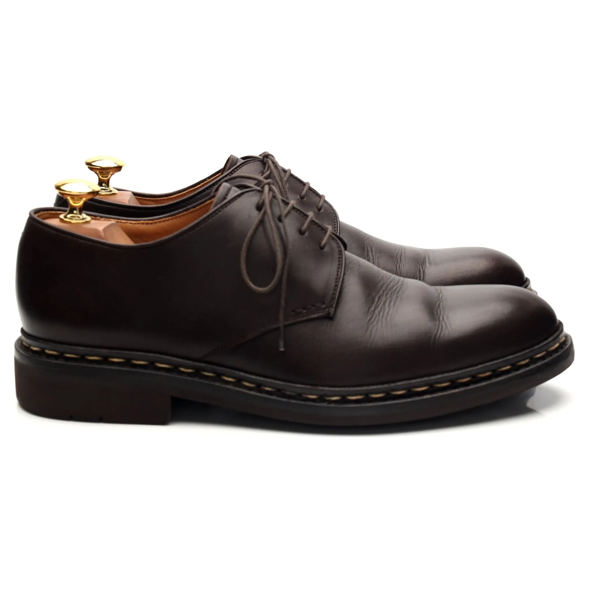 'Crocus' Dark Brown Leather Derby UK 6.5