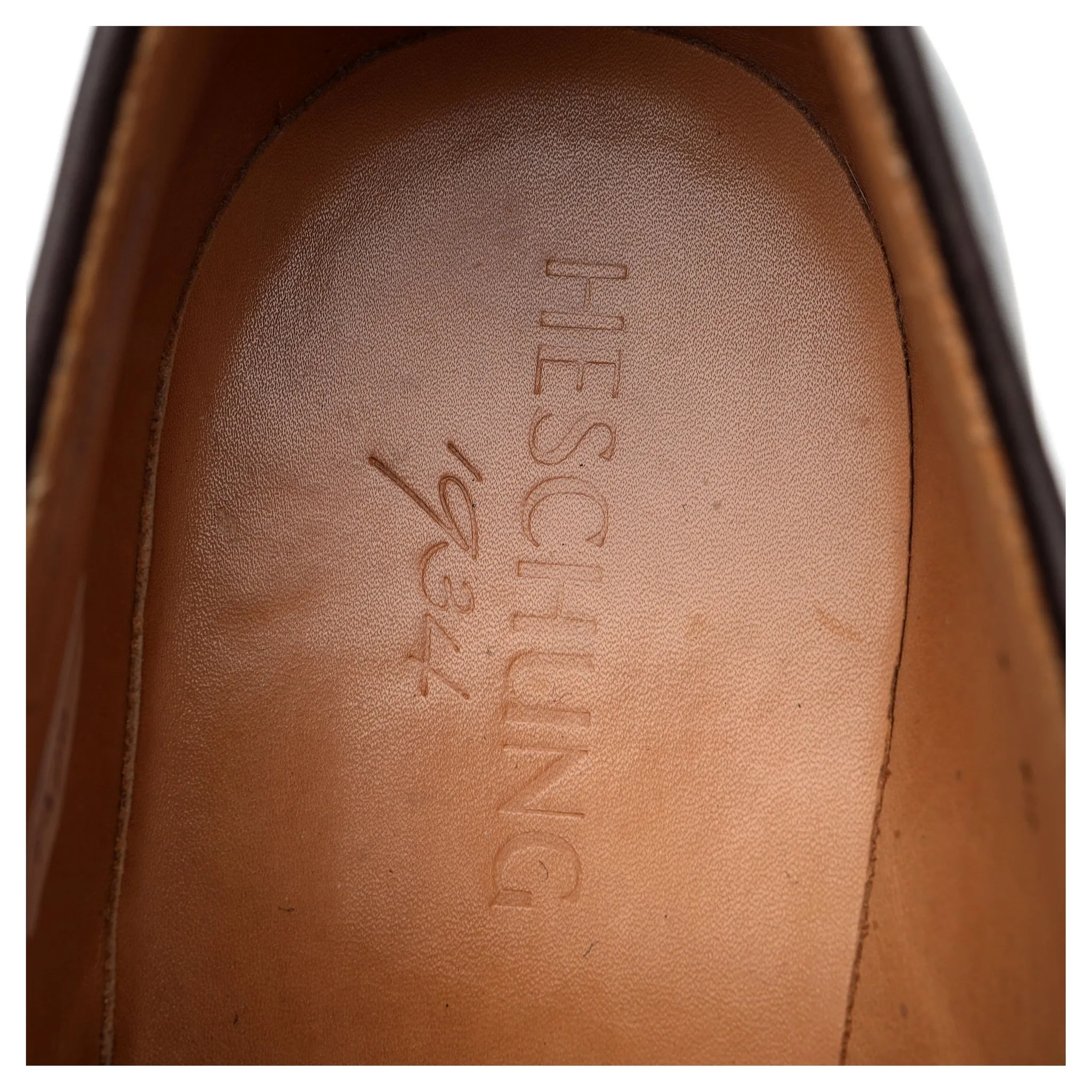 'Crocus' Dark Brown Leather Derby UK 6.5