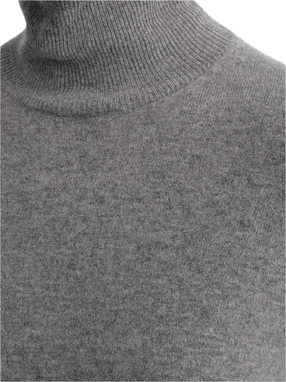 Cropped turtleneck jumper