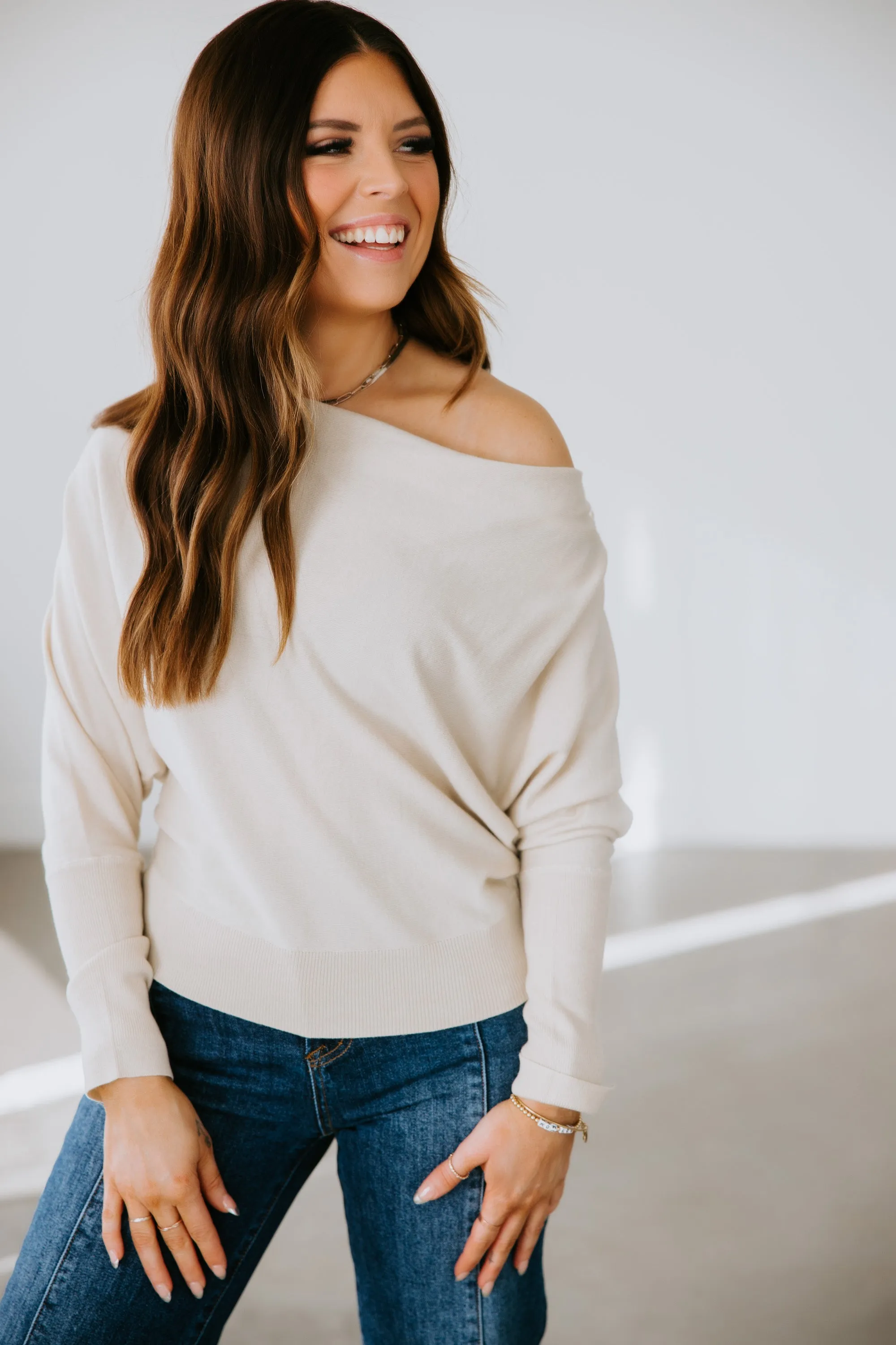 Darby Cowlneck Knit Top