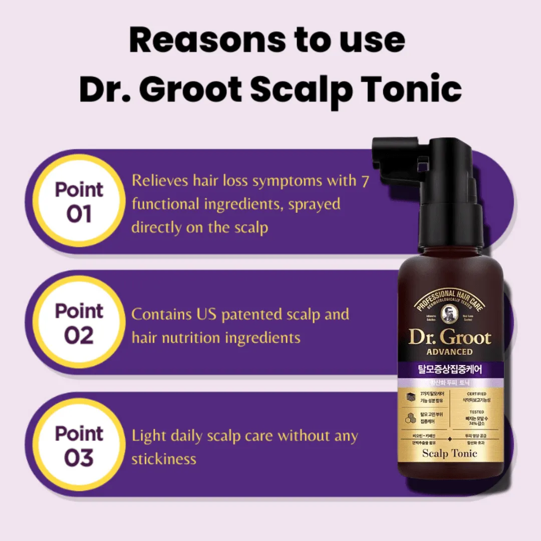 Dr. Groot Anti-Hair Loss Scalp Tonic