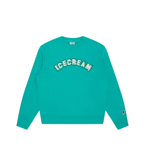 DRIPPY CREWNECK - TEAL