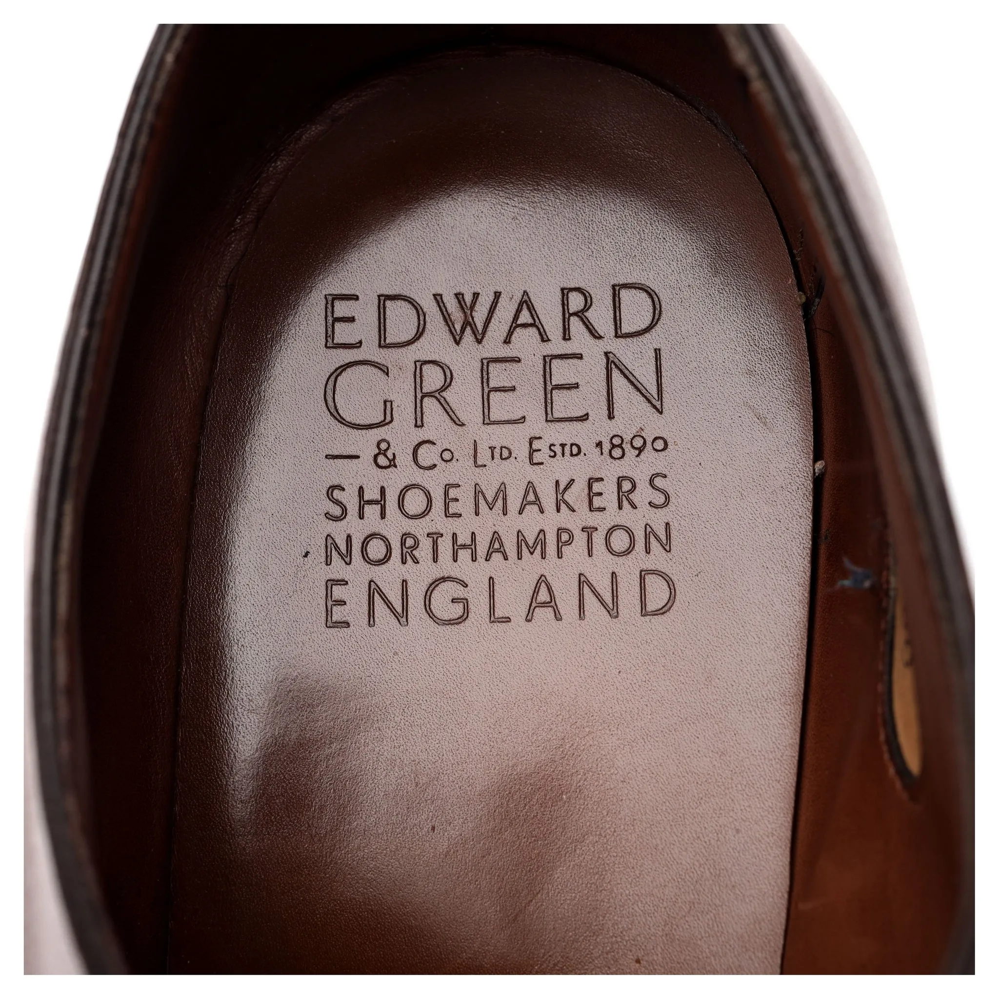 'Dundee' Dark Brown Leather Derby UK 11 F