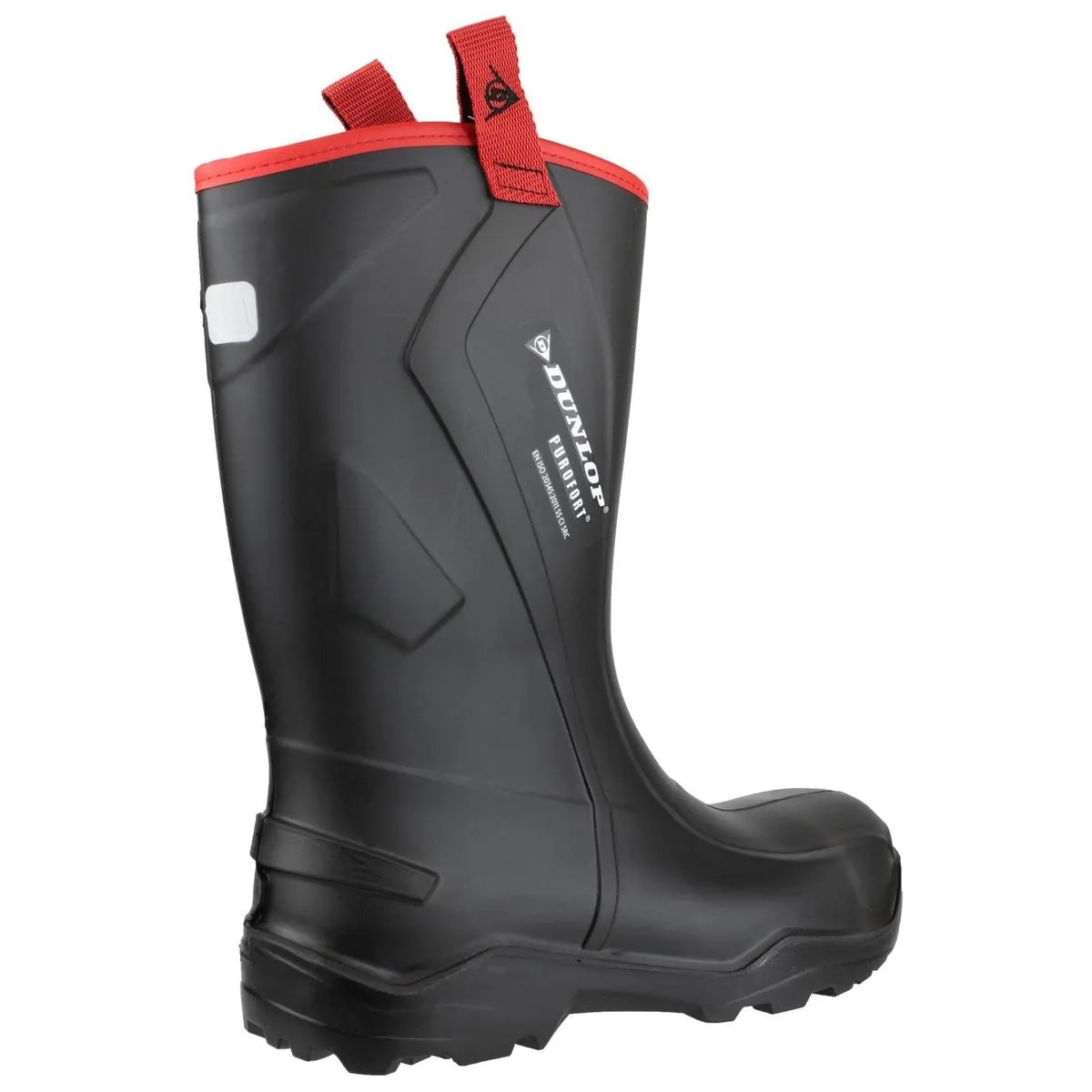 Dunlop Purofort+ Rugged Full Safety Wellingtons Black