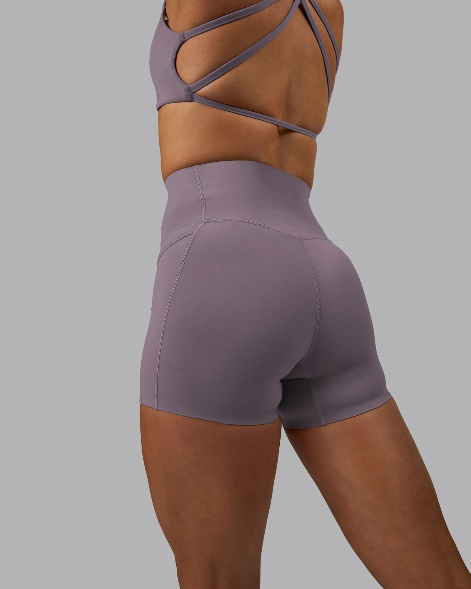 Elixir X-Length Shorts With Pockets - Purple Sage