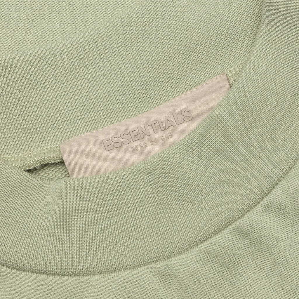 Essentials S/S Raglan Crewneck - Seafoam