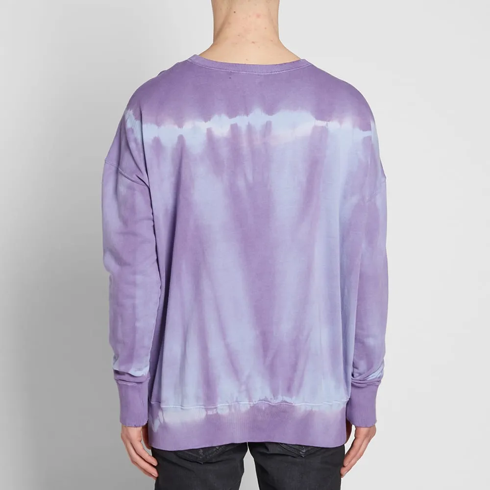 Faith Connexion Spray Raglan SweatBleached Purple