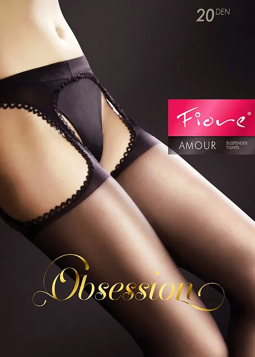 Fiore Amour 20 Suspender Tights ()