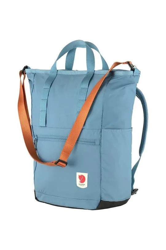 Fjallraven backpack High Coast Totepack blue color