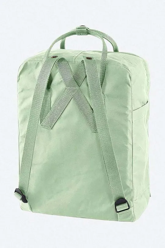 Fjallraven backpack Kanken green color