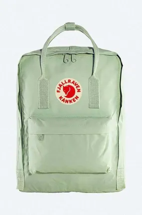 Fjallraven backpack Kanken green color