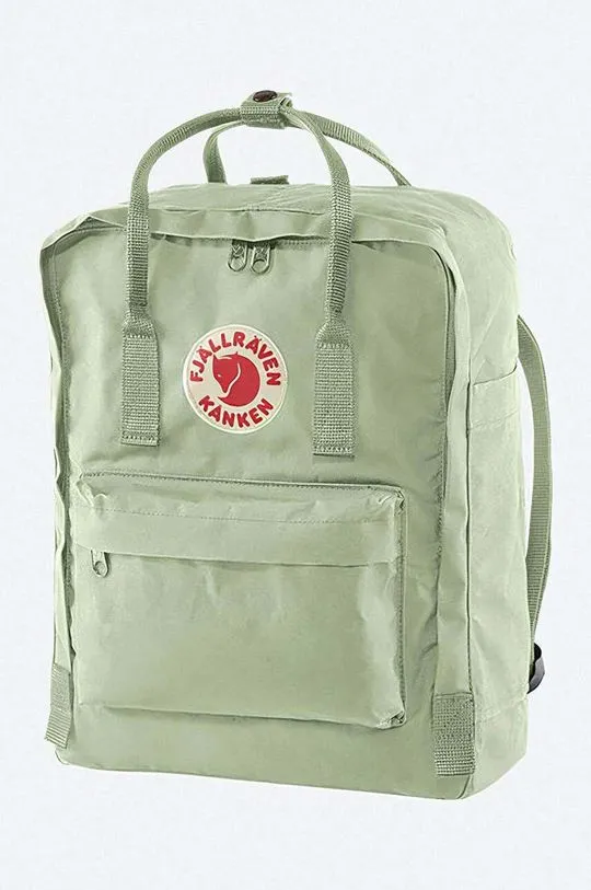 Fjallraven backpack Kanken green color