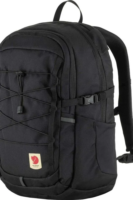 Fjallraven backpack Skule 20 black color